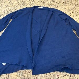 Dana Buchman Royal Blue Knit Cardigan